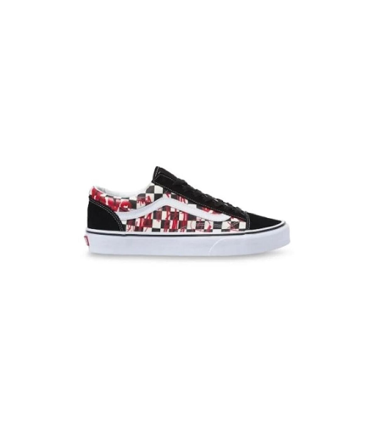 Vans Style 36 Crew Dama Tahtası Siyah/beyaz/kırmızı  D Check Old  Skool Erkek Bedenleri