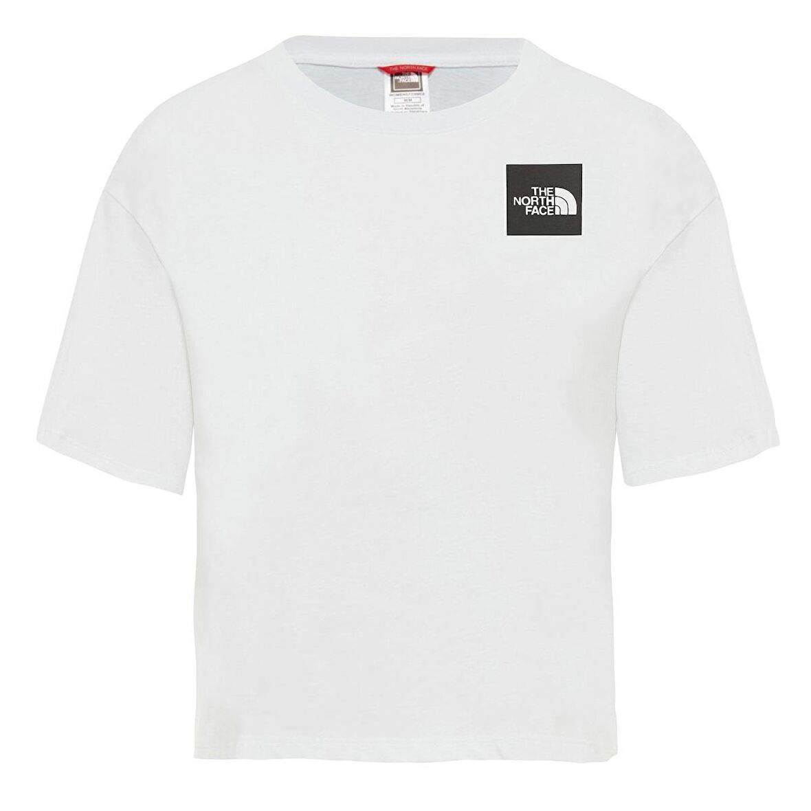 W CROPPED FINE TEE Bayan T-Shirt NF0A4SY9FN41