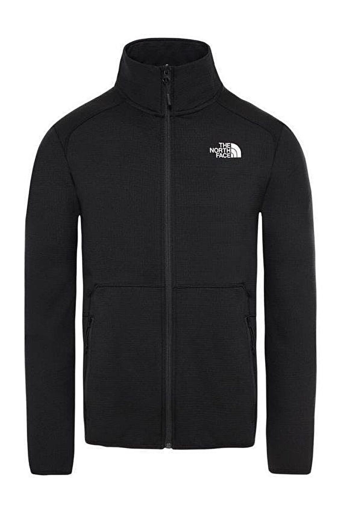 The North Face Quest Tam Fermuarlı Erkek Sweatshirt Siyah