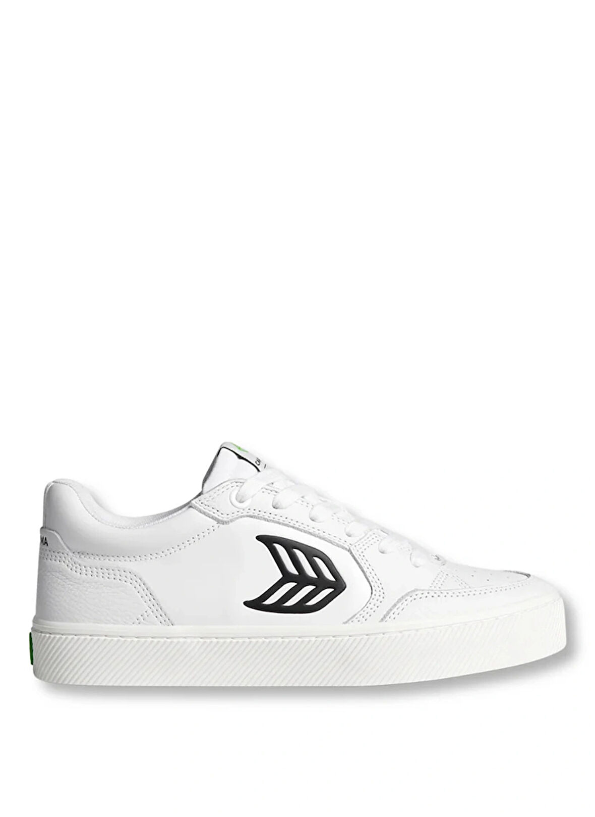 Beyaz - Siyah Erkek Deri Lifestyle Ayakkabı 421401W21M - VALLELY Leather Black