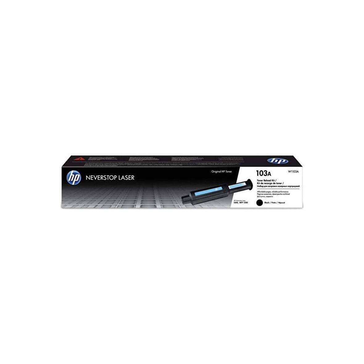 HP W1103A NO 103A Siyah Orijinal Neverstop Toner 2.500 sayfa 