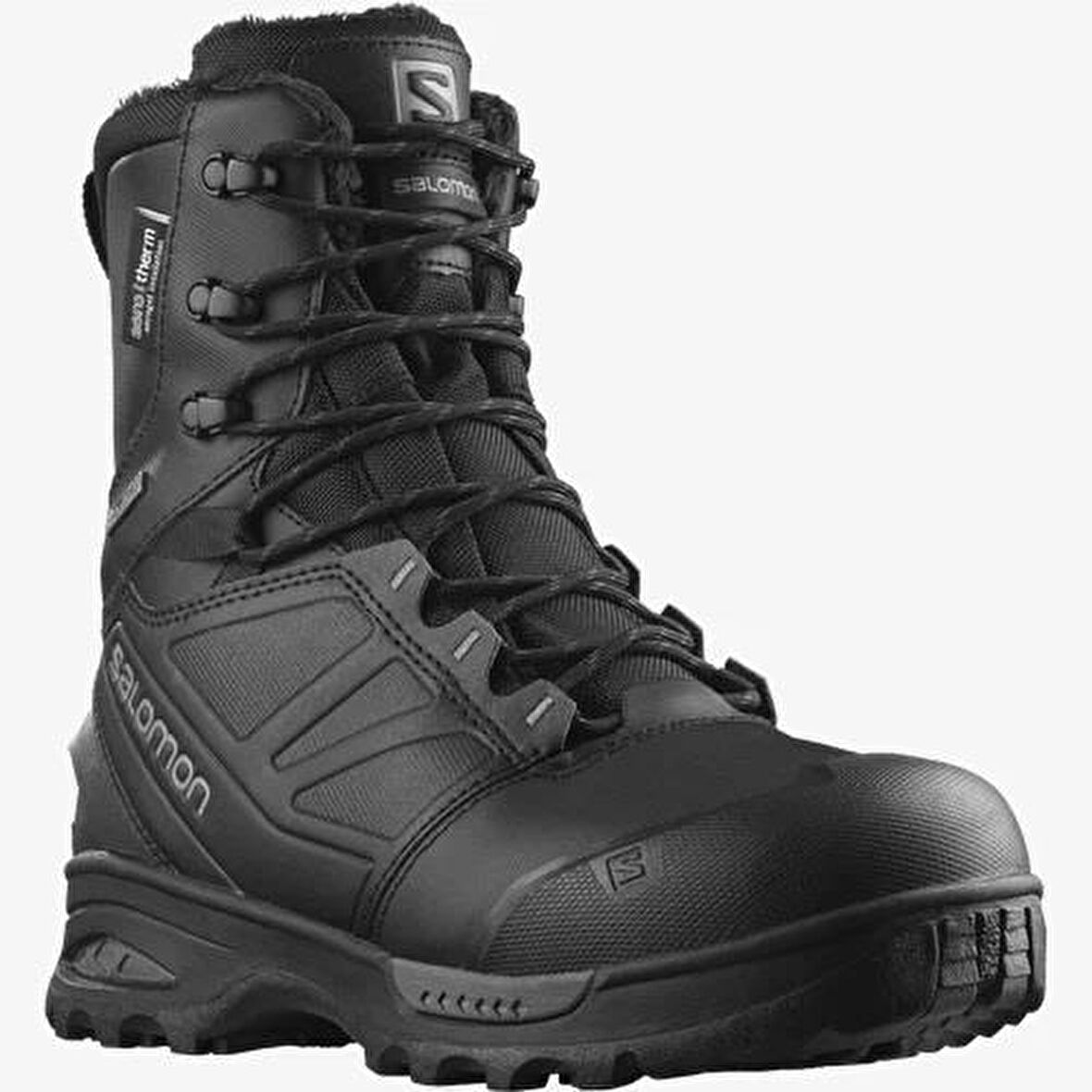 Salomon L40472700 Bağcıklı Tekstil Erkek Kar Botu