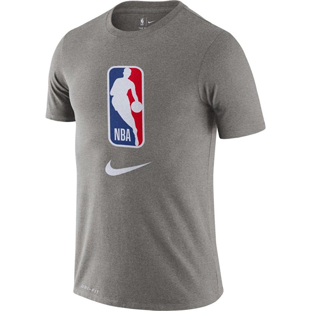 Nike Nba M Nk Df N31 Ss Tee Erkek Gri T-shirt - AT