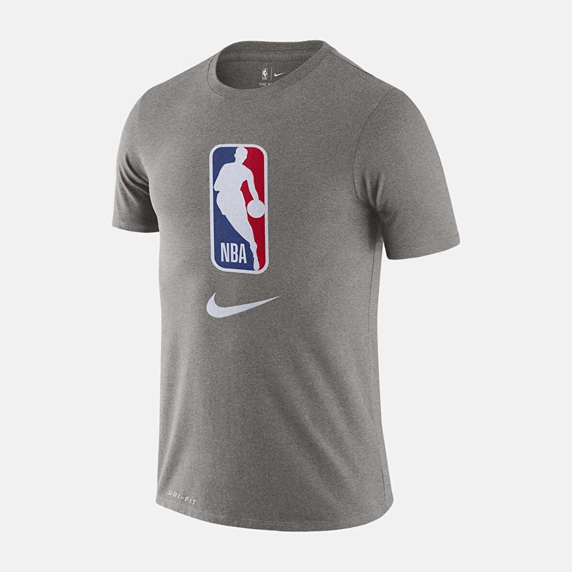 Nike Nba M Nk Df N31 Ss Tee Erkek Gri T-shirt - AT