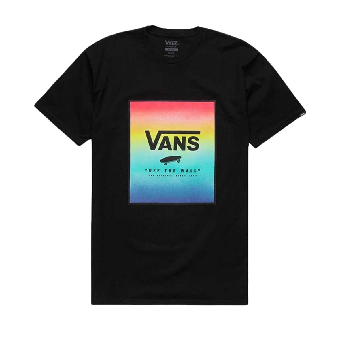 Vans Classıc Prınt Box Siyah T-shirt