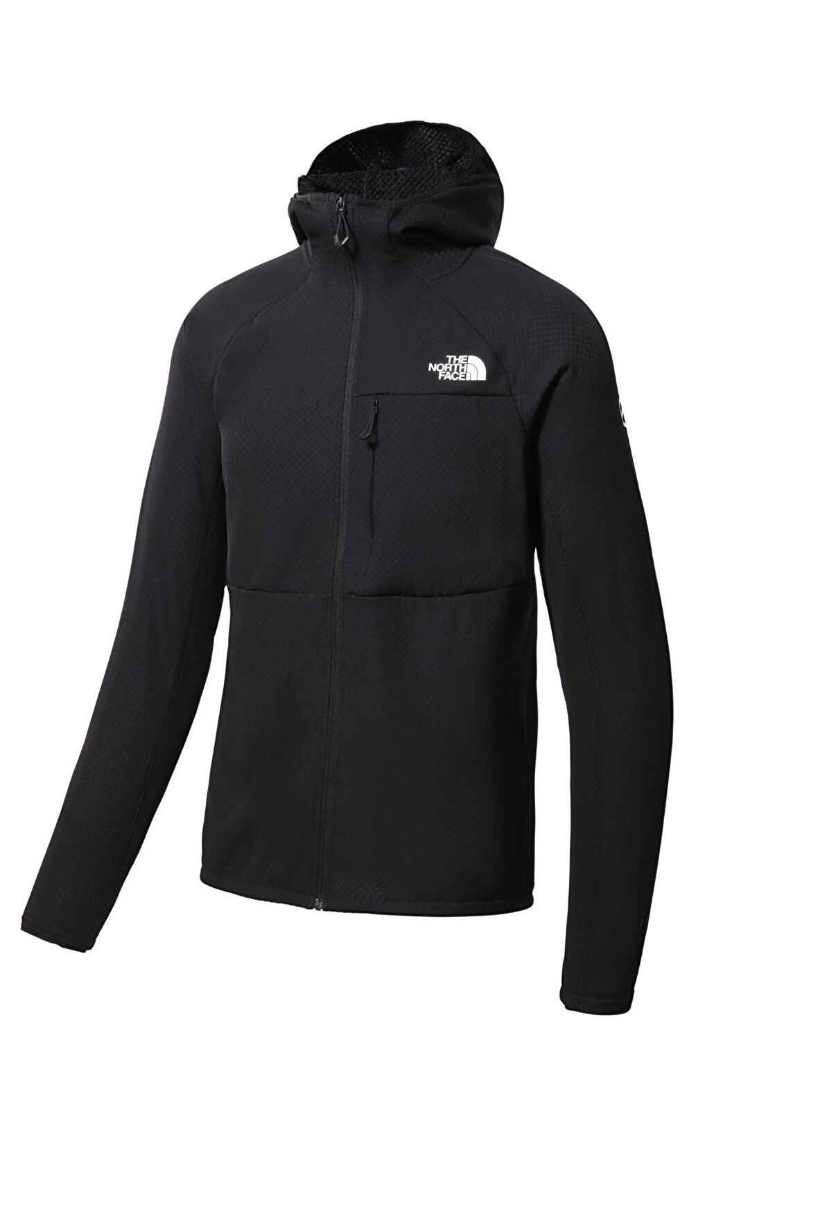 The North Face Summit Futurefleece Tam Fermuarlı Kapüşonlu Hoodie Erkek Siyah