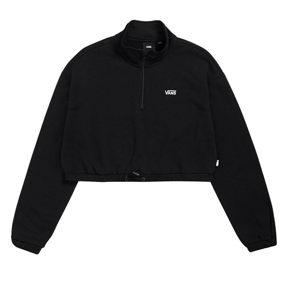 Vans Left Chest Half Zip Fleece Siyah Sweatshirt