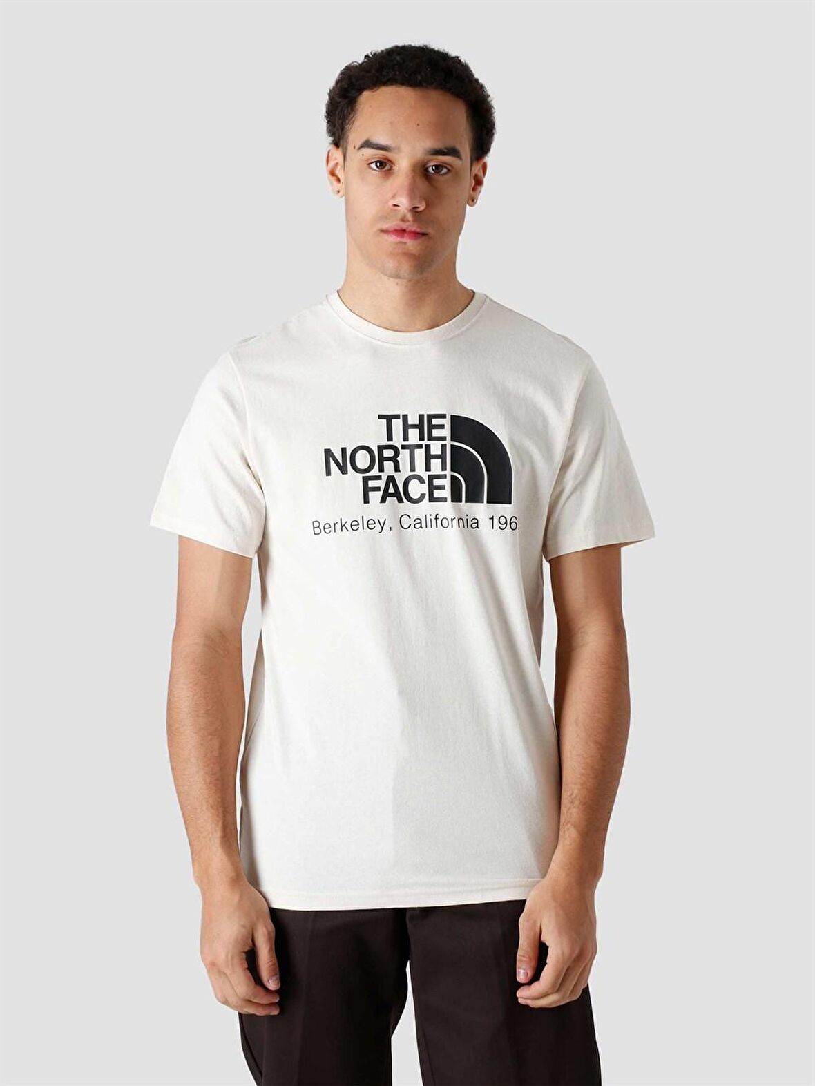 F0A55GELE71-R The North Face M Berkeley Calıfornıa Tee- In Scrap Mat Erkek T-Shirt Beyaz