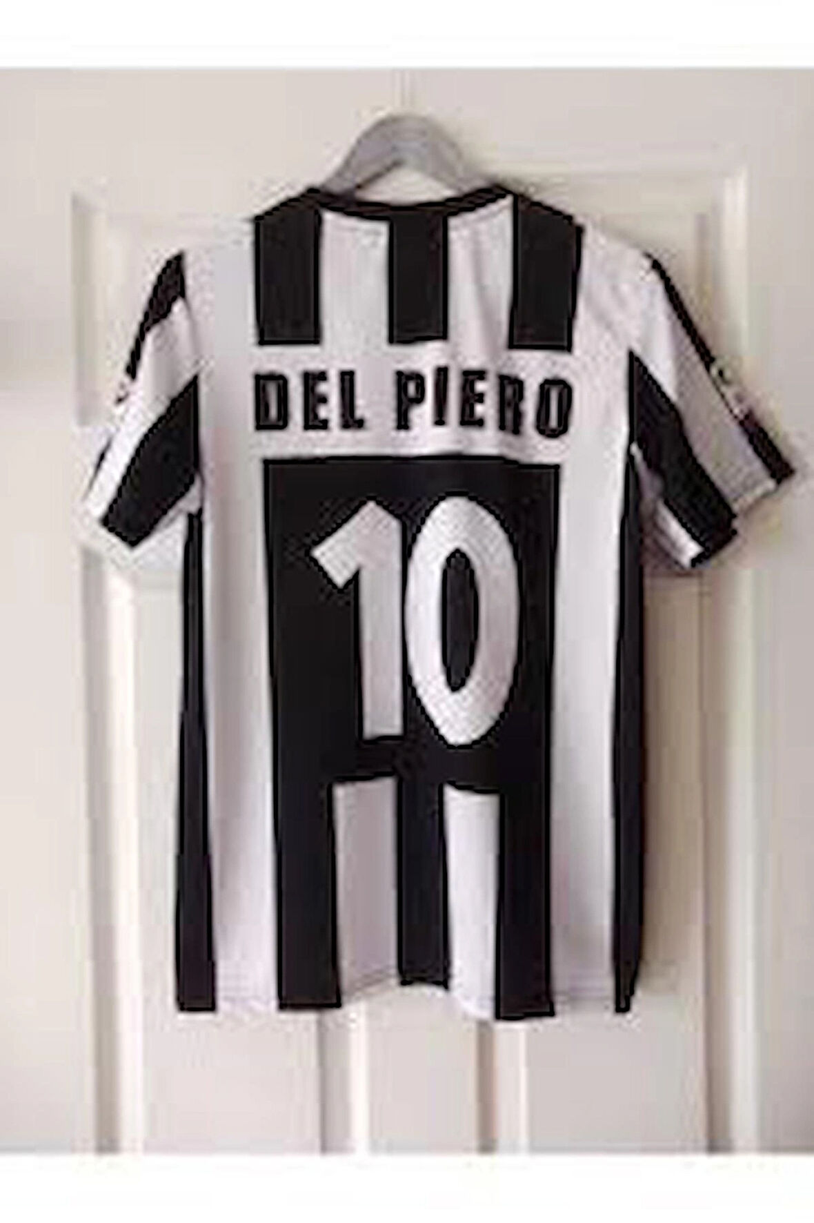 Juventus Del Piero nostalji Siyah Beyaz Forması