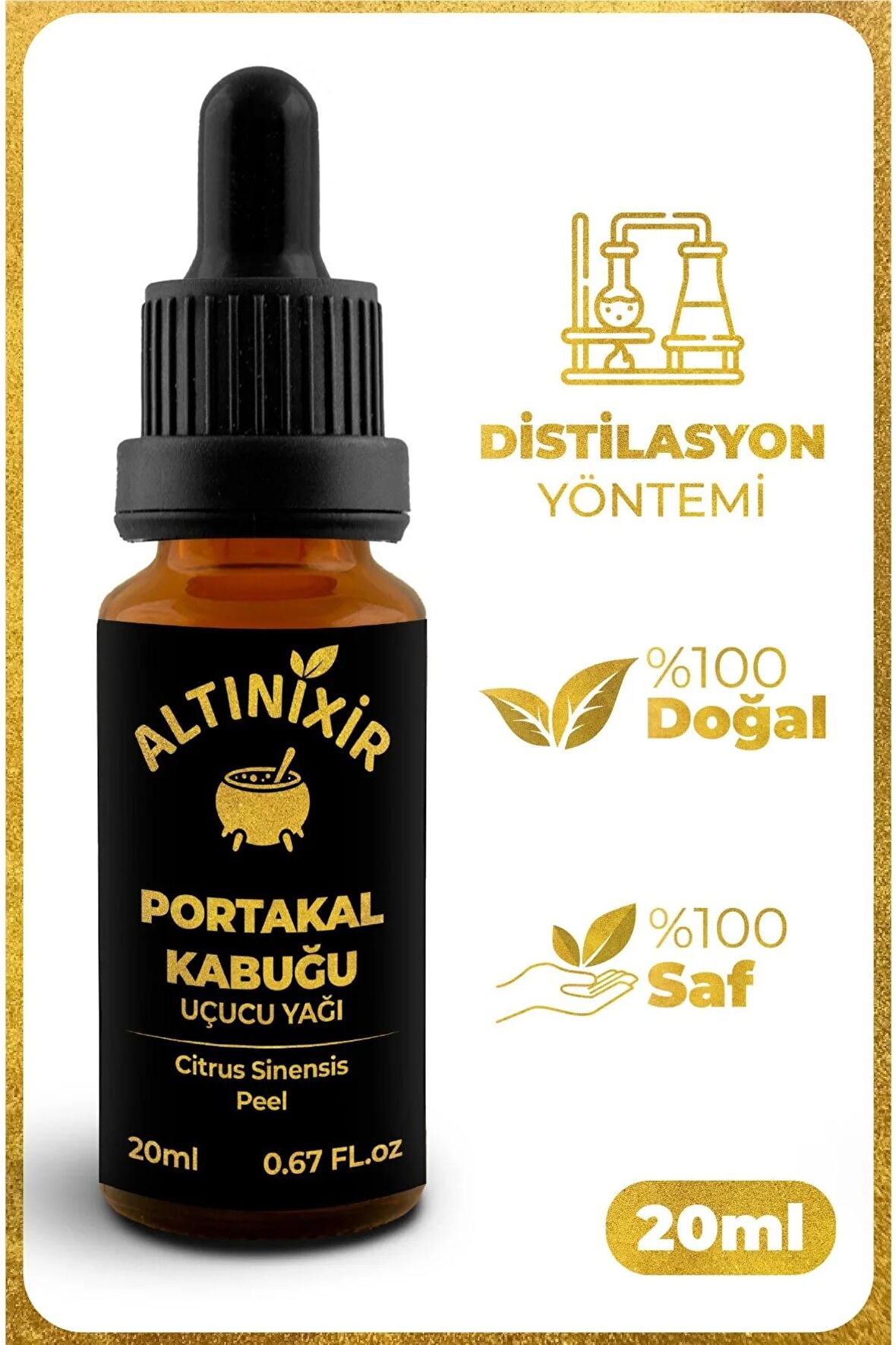 Portakal Kabuğu Uçucu Yağı