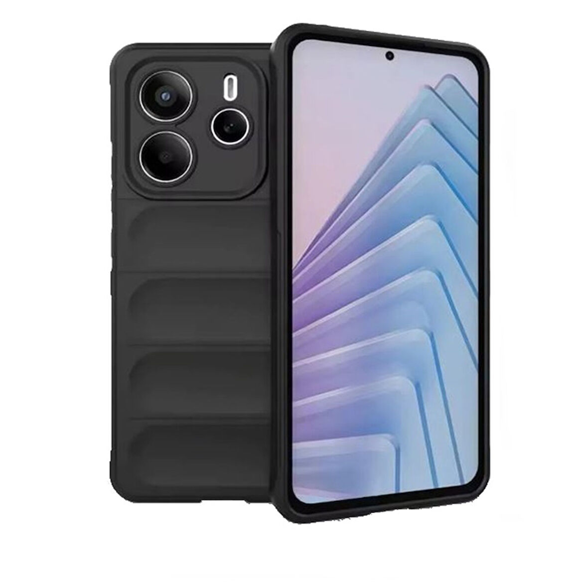 Gpack Xiaomi Redmi Note 14 uyumlu Kılıf Optimum Mat Kamera Korumalı Silikon