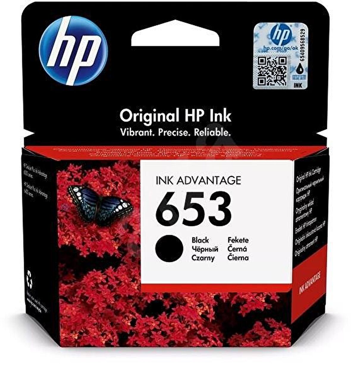 HP 653 Black Siyah Kartuş 3YM75AE