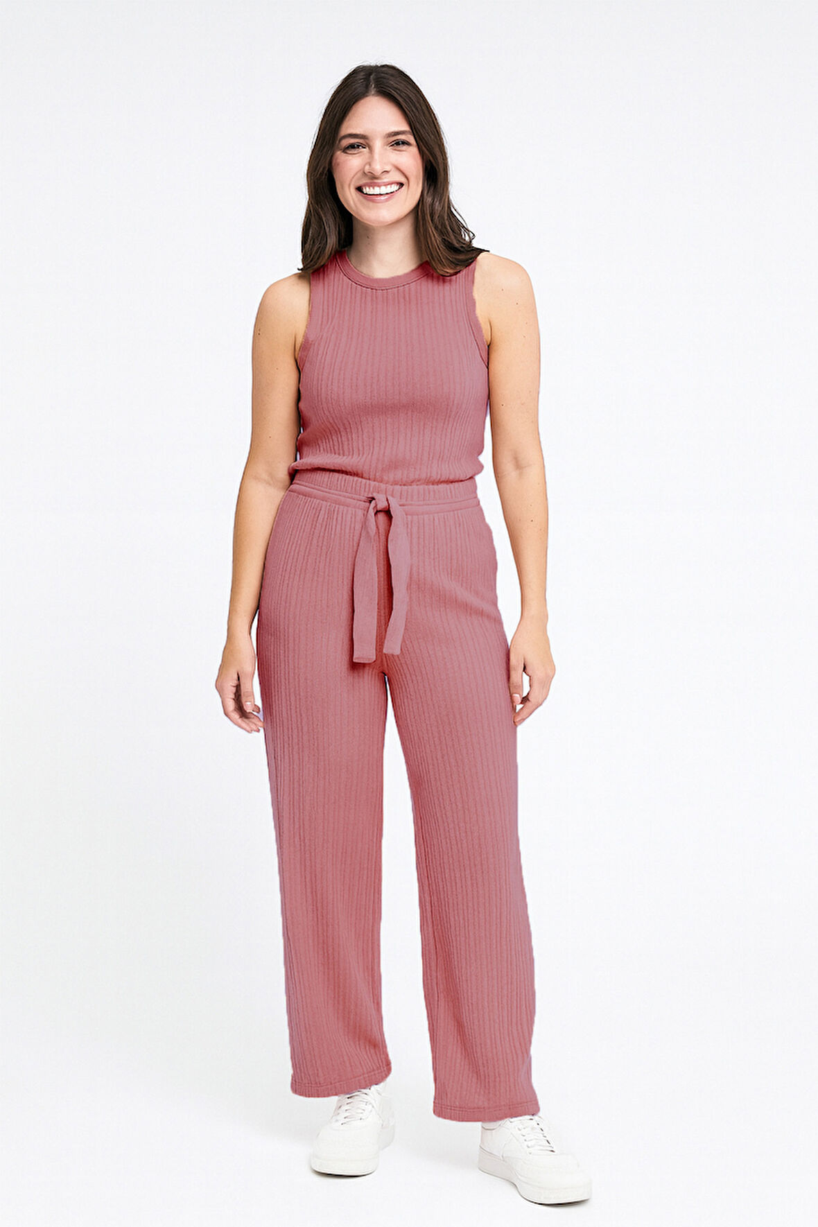 BAYAN PİJAMA ALTI BELİ LASTİKLİ RAHAT KALIP 