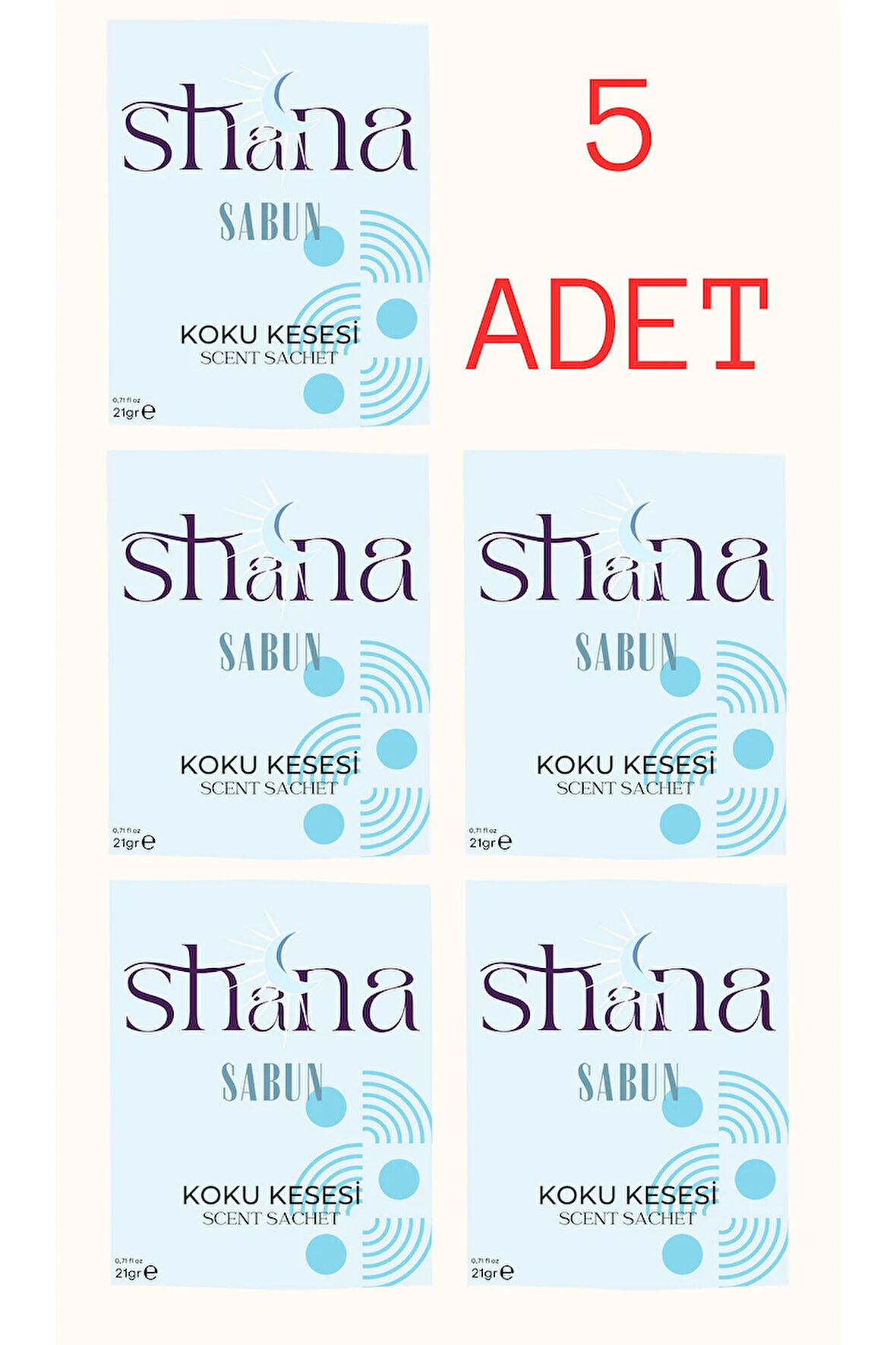 5'li Sabun Dolap Ayakkabılık Ve Çekmece Parfümlü Kese Kokusu Oda Koku Kesesi