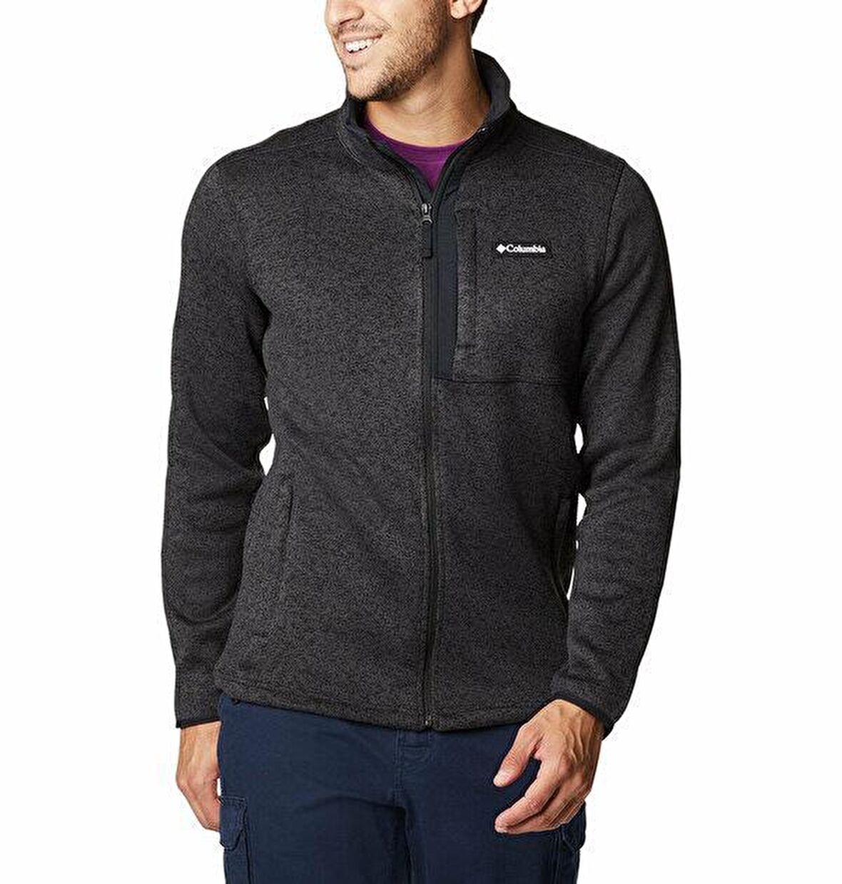Columbia Sweater Weather™ Erkek Tam Fermuarlı Polar Üst AO9710-010