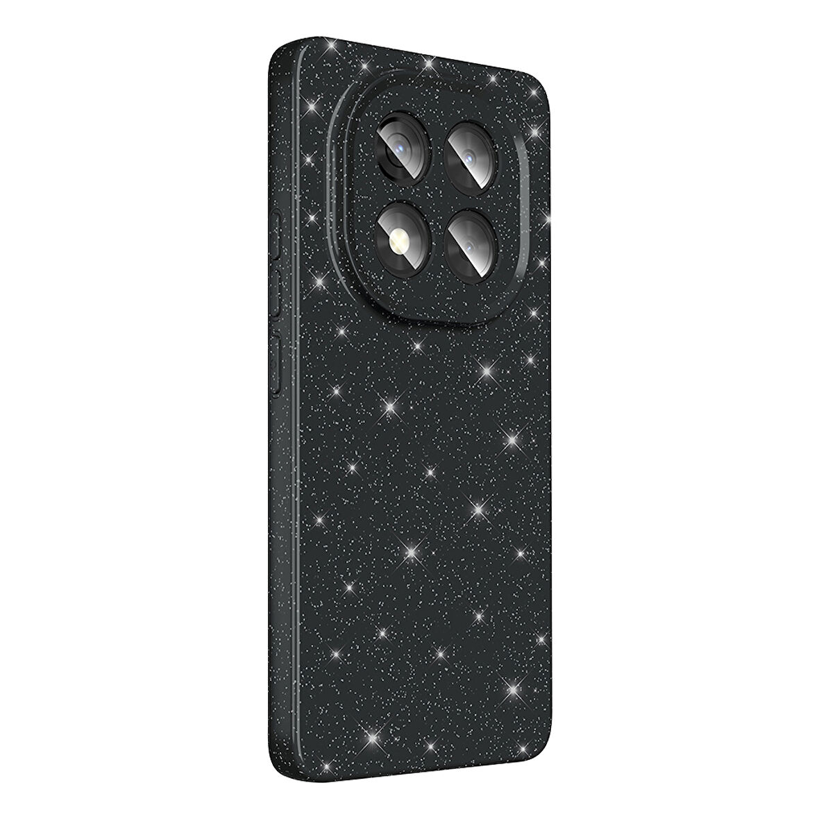 Gpack Xiaomi Redmi Note 14 Pro Plus uyumlu Kılıf Koton Simli Silikon Arka Kapak Kamera Korumalı