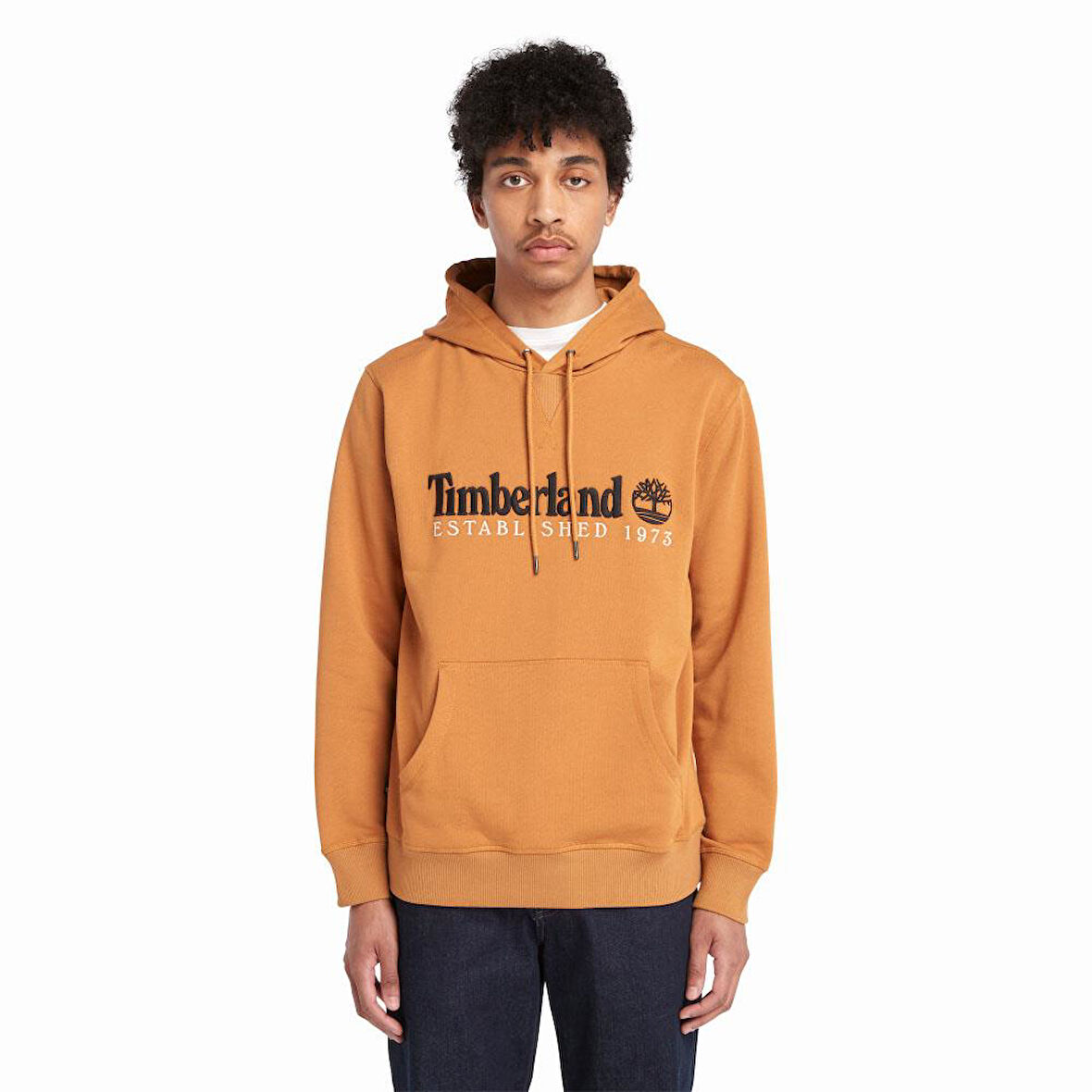 Timberland Established 1973  Embroidery Logo Brush B Erkek Sweatshirt