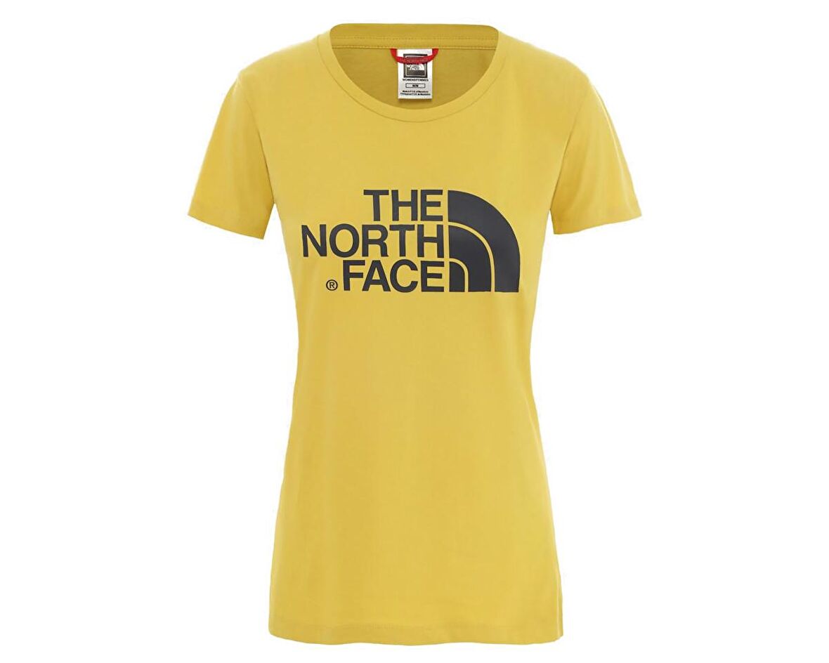 The North Face Sarı Kadın Günlük Tişört NF00C256ZBJ1 W Easy Tee