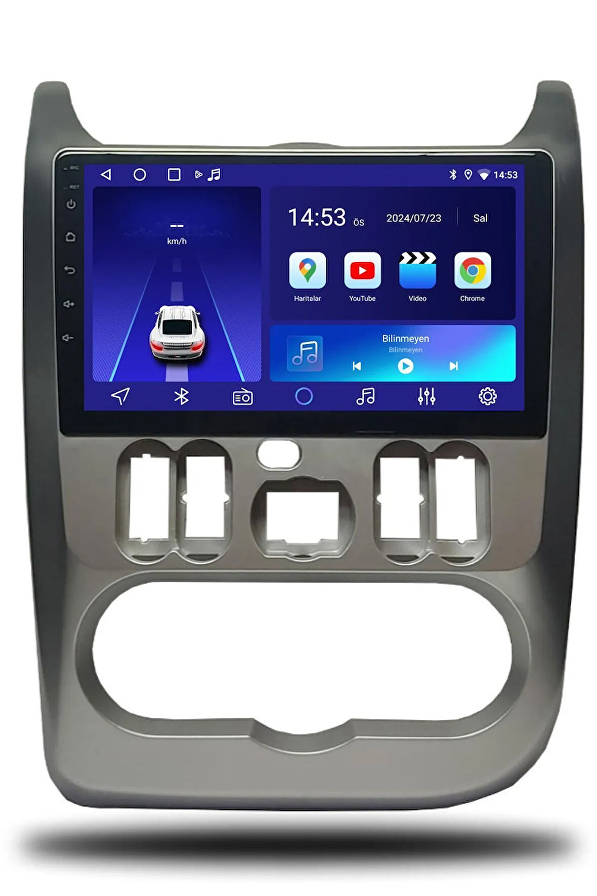 Dacia Logan 2010-2023 Uyumlu Android Multimedya + CarPlay + 4GB RAM + 64GB Hafıza