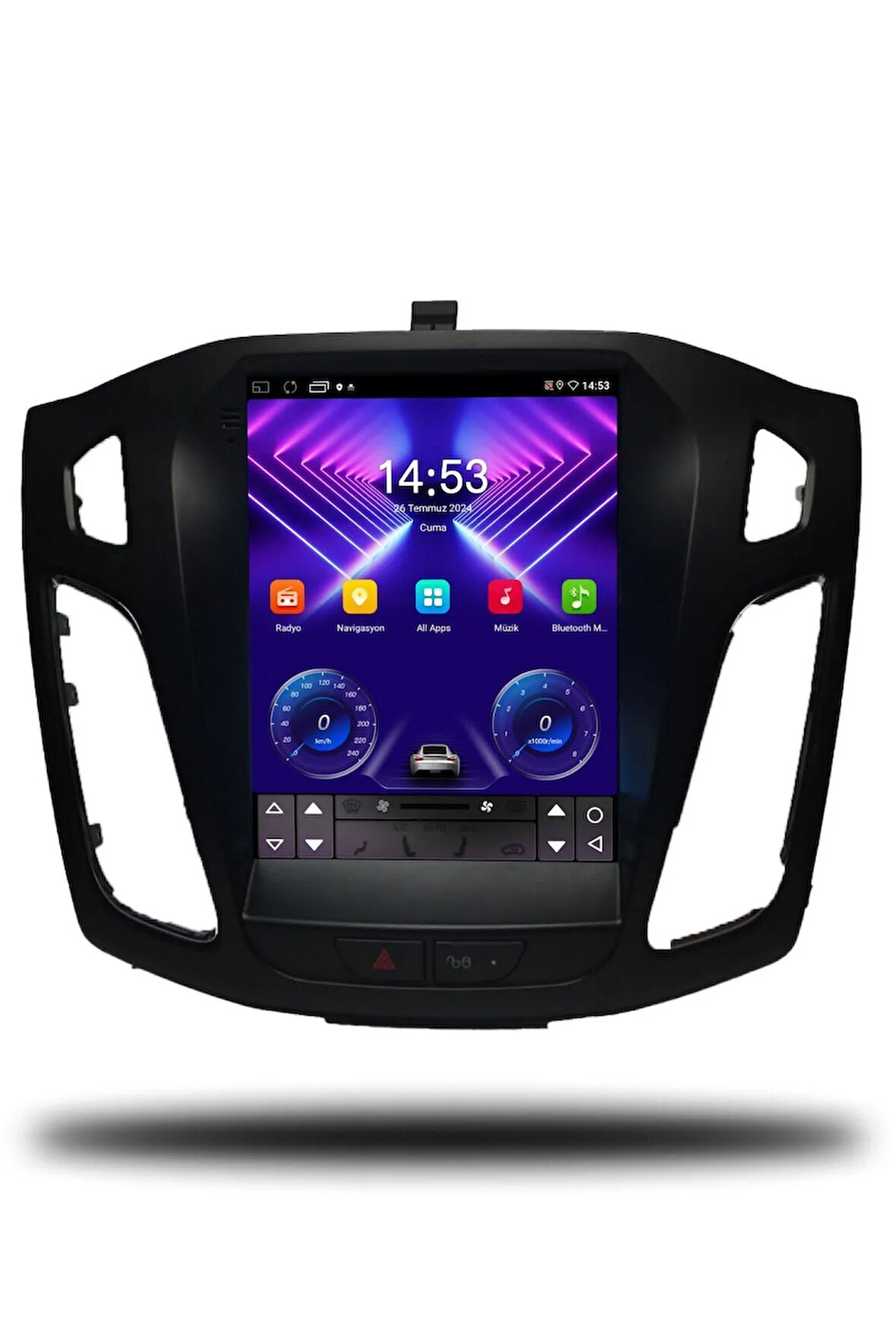 Ford Focus 3-4 Tesla 2012-2017 Uyumlu Android Multimedya + CarPlay + 2gb RAM + 32gb Hafıza