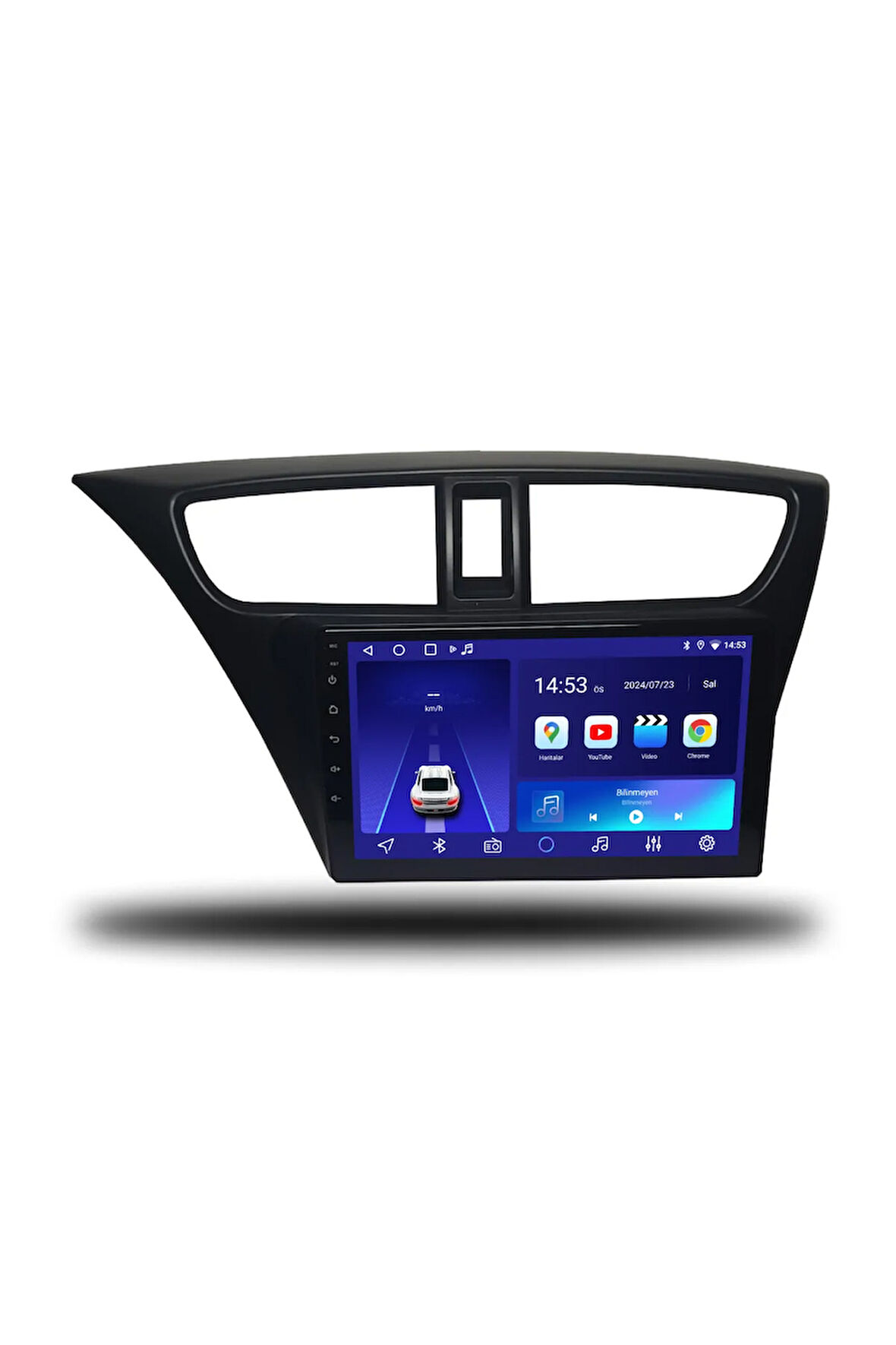 Honda Civic HB Euro Uyumlu Android Multimedya + CarPlay + 2013-2017 4GB RAM + 64GB Hafıza