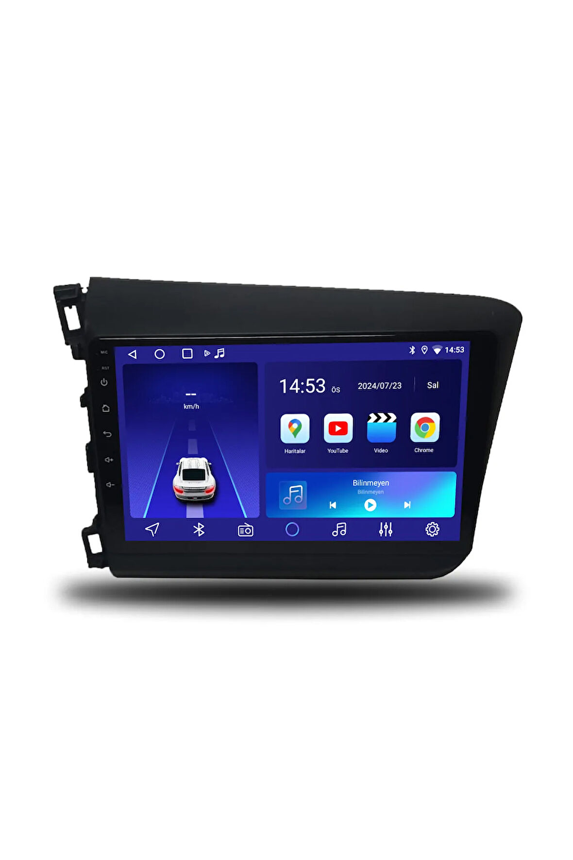 Honda Civic FB7 Uyumlu Android Multimedya + CarPlay + 2012-2015 4GB RAM + 64GB Hafıza