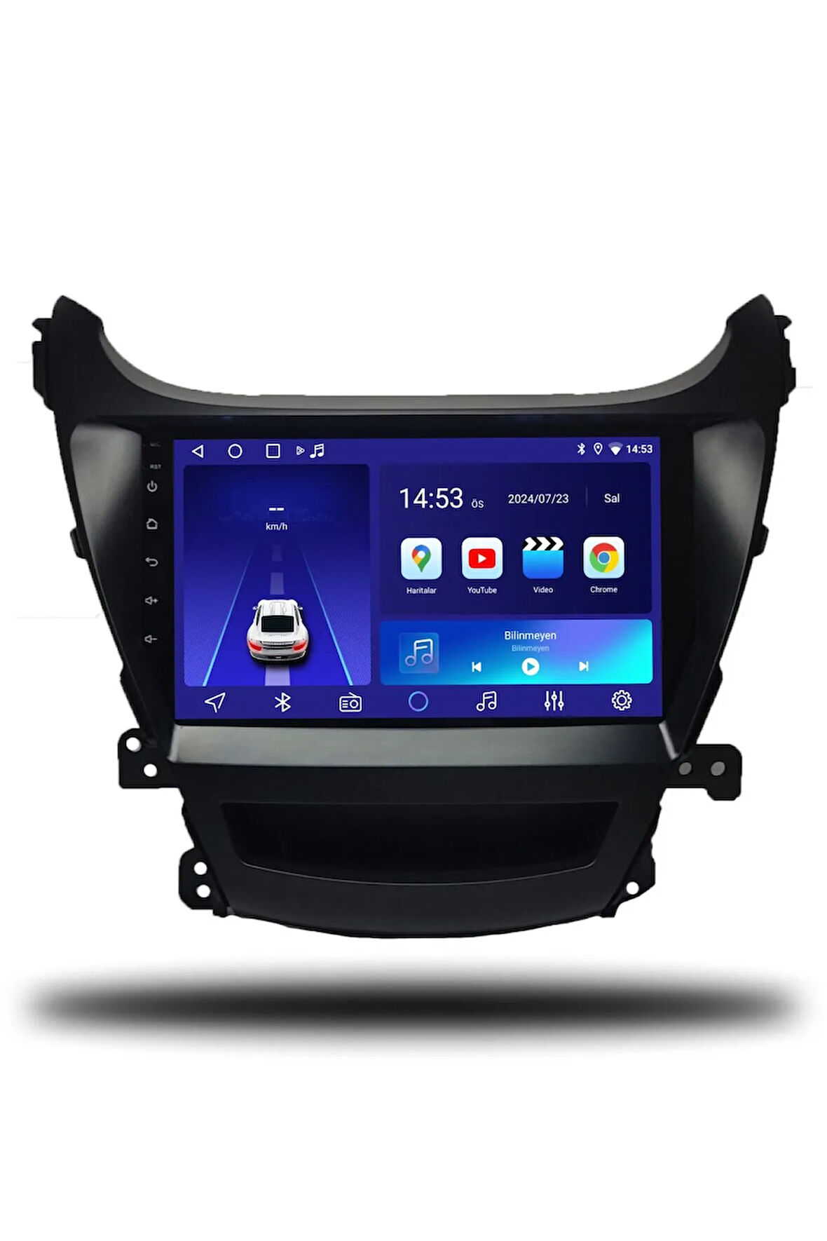 Hyundai Elantra 2014 Uyumlu Android Multimedya + CarPlay + 4GB RAM + 64GB Hafıza