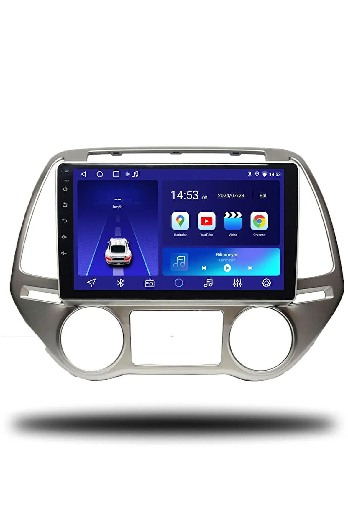 Hyundai i20 2012-2014 Uyumlu Android Multimedya + CarPlay + 4GB RAM + 64GB Hafıza