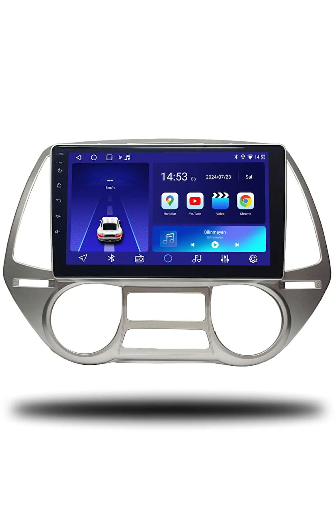 Hyundai i20 2009-2011 Uyumlu Android Multimedya + CarPlay + 4GB RAM + 64GB Hafıza