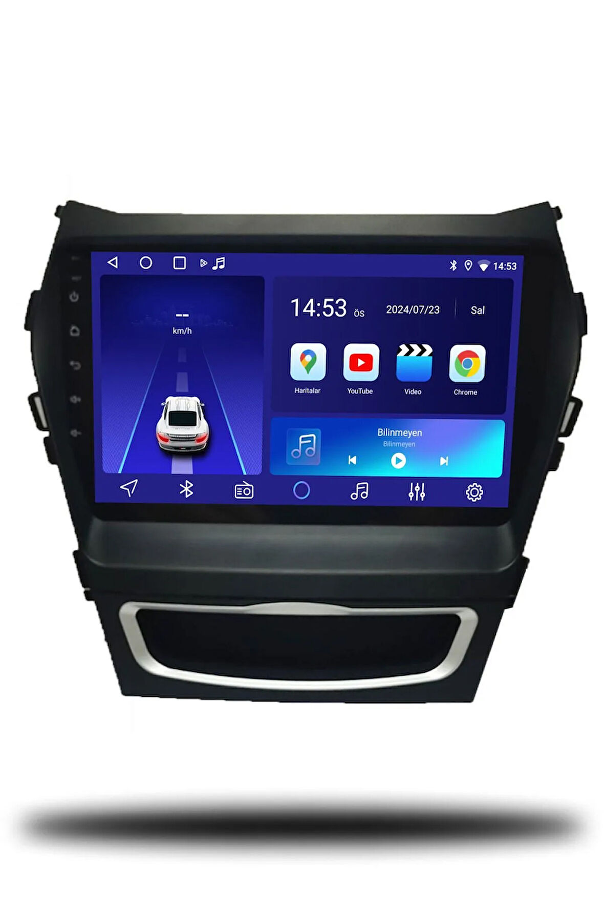 Hyundai Santa FE IX45 2012-2016 Uyumlu Android Multimedya + CarPlay + 4GB RAM + 64GB Hafıza