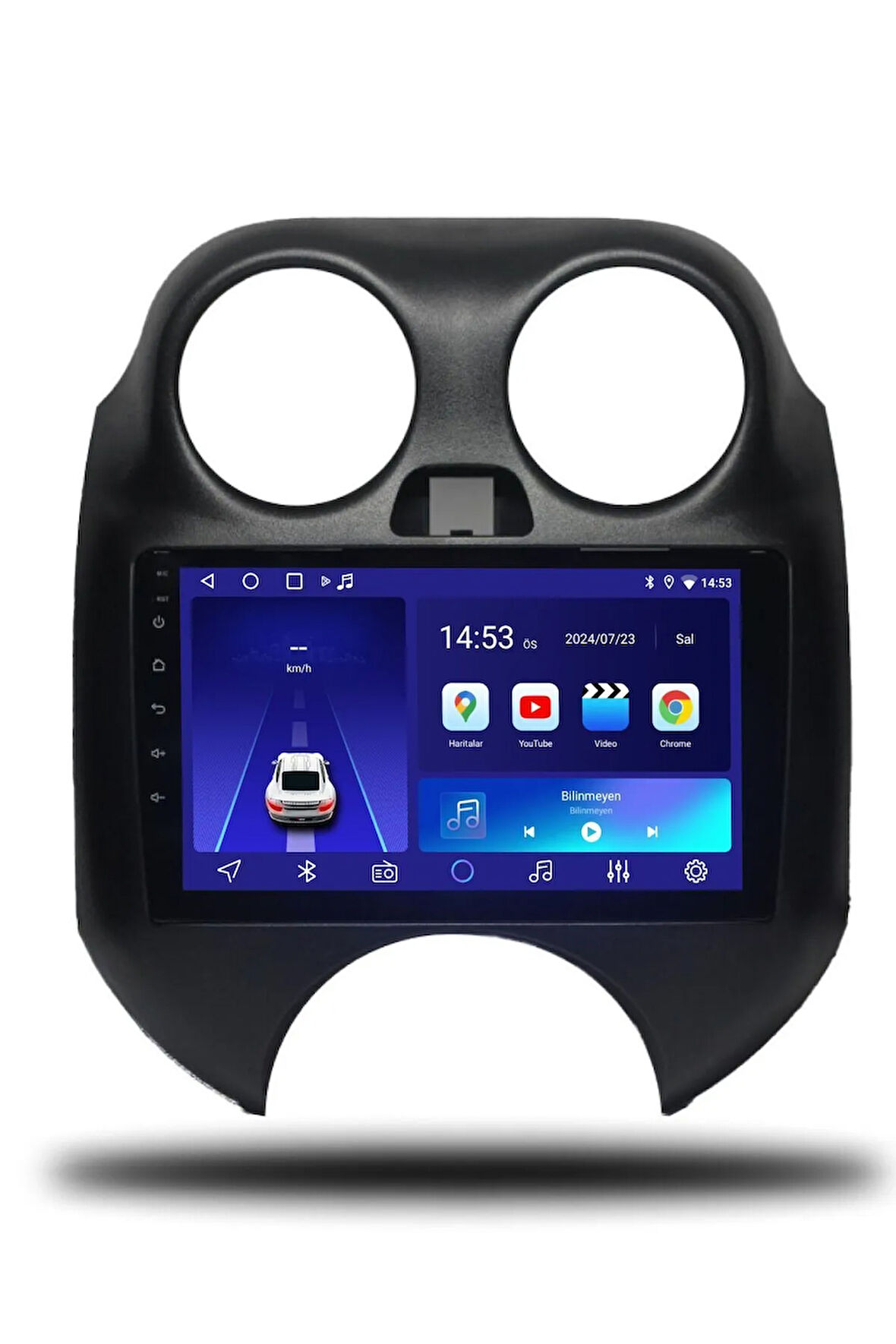 Nissan Micra 2011-2013 Uyumlu Android Multimedya + CarPlay + 4GB RAM + 64GB Hafıza