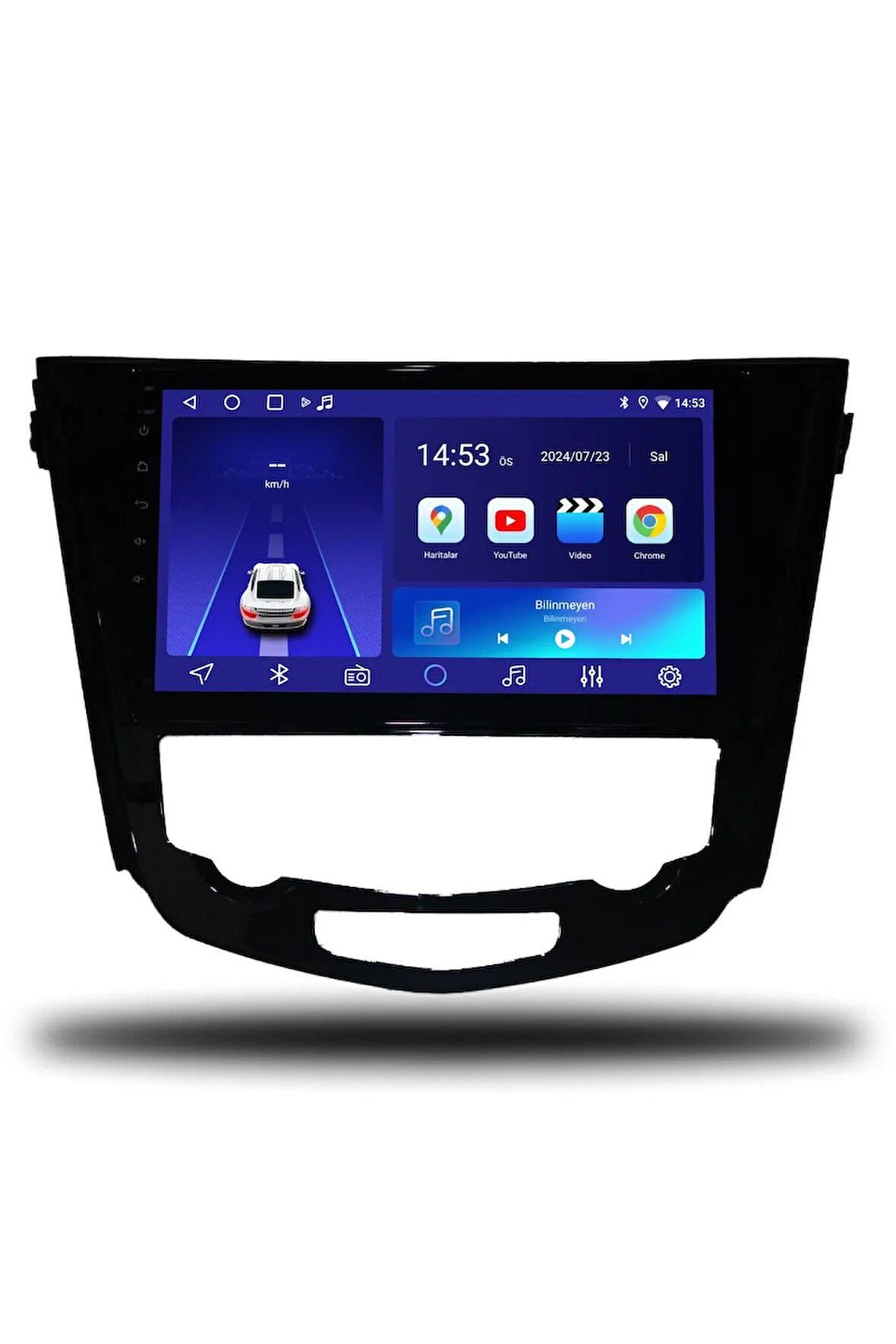 Nissan Qashqai 2014-2021 Dijital Klima Uyumlu Android Multimedya + CarPlay + 6gb ram + 128gb Hafıza