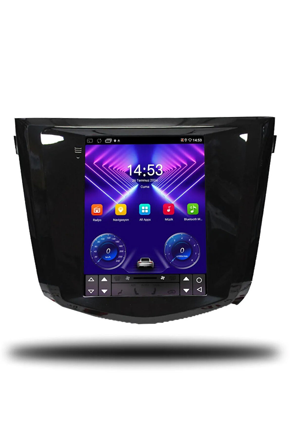 Nissan Qashqai Tesla 2014-2021 Uyumlu Android Multimedya + CarPlay + 4GB RAM + 64GB Hafıza
