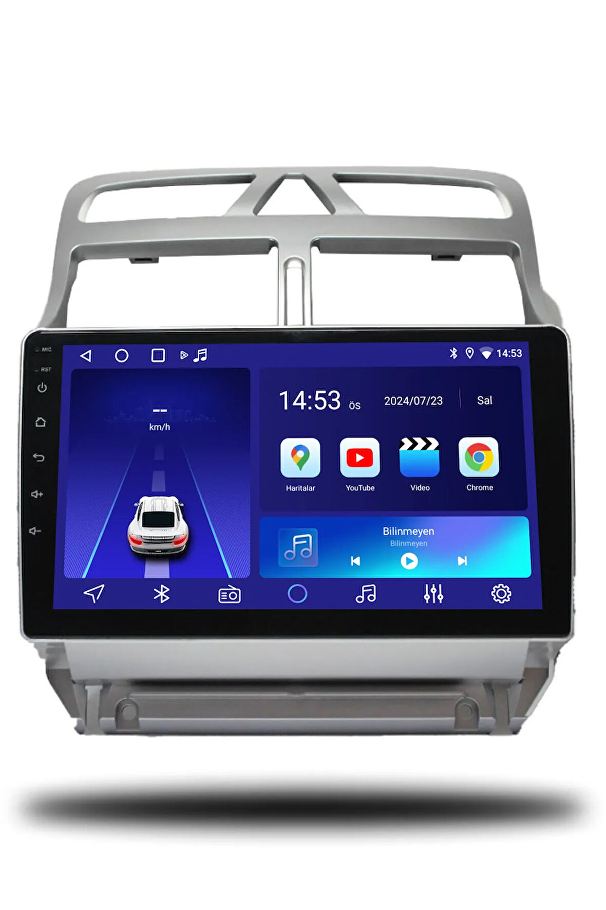 Peugeot 307 2001-2008 Uyumlu Android Multimedya + CarPlay + 6gb ram + 128gb Hafıza