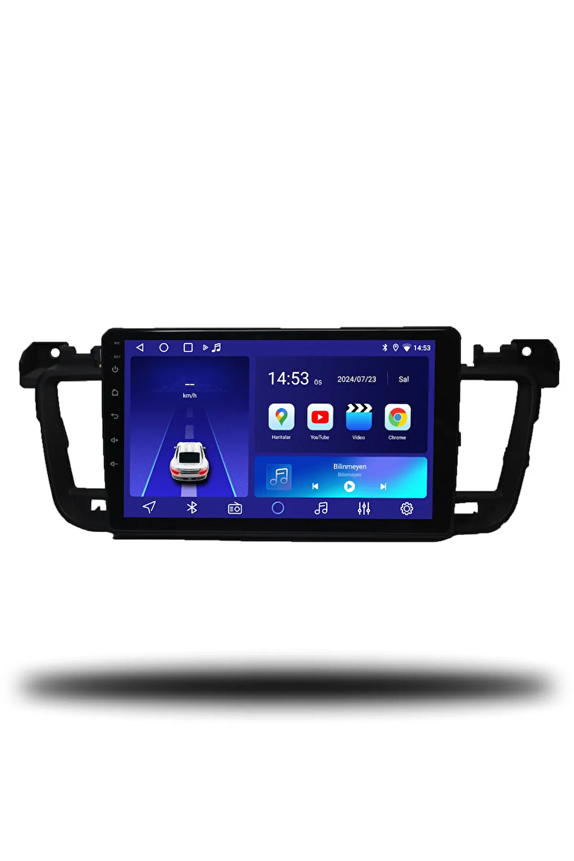 Peugeot 508 2011-2017 Uyumlu Android Multimedya + CarPlay + 4GB RAM + 64GB Hafıza