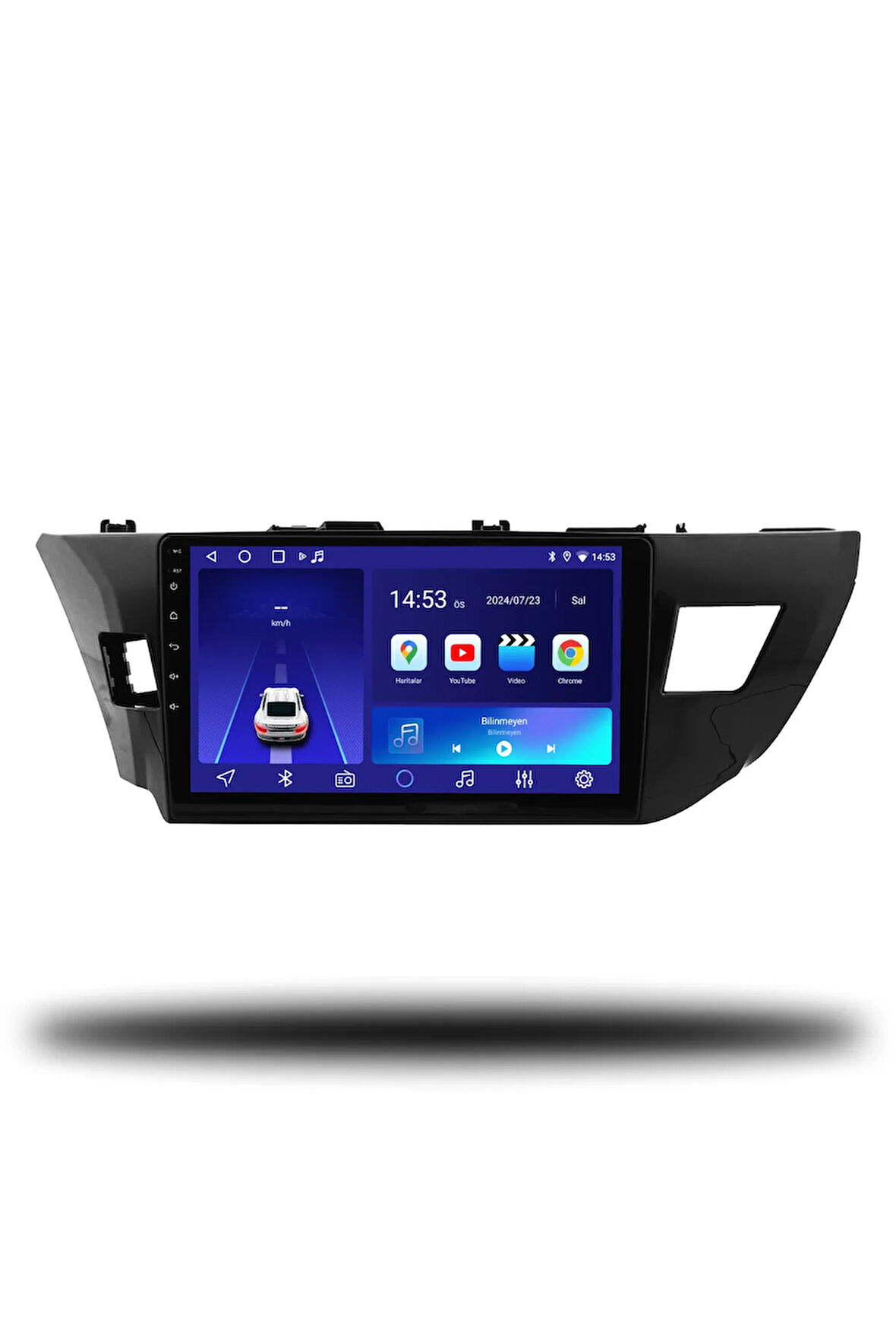Toyota Corolla 2013-2015 Uyumlu Android Multimedya + CarPlay + 4GB RAM + 64GB Hafıza Uyumlu