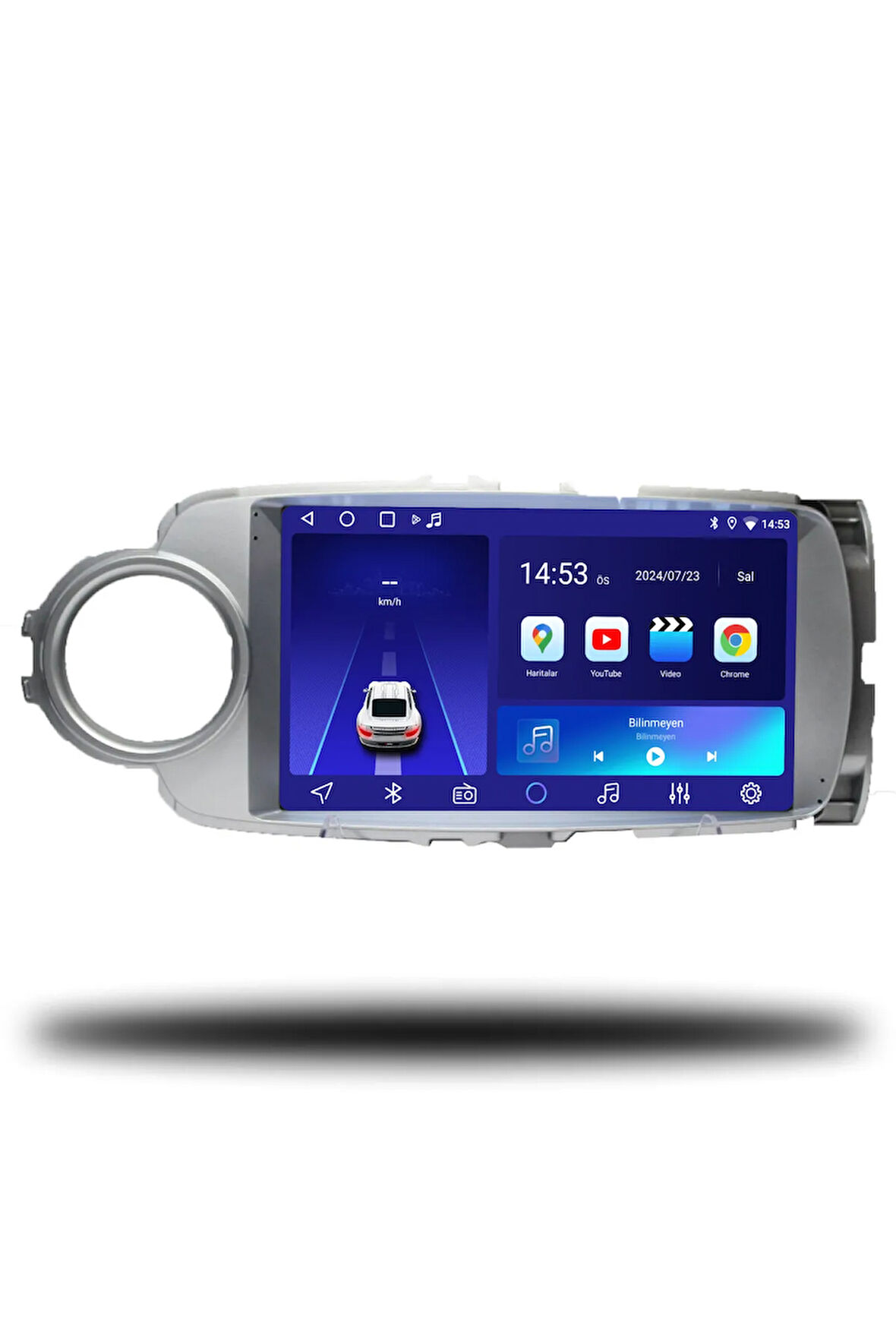 Toyota Yaris 2012-2019 Uyumlu Android Multimedya + CarPlay + 4GB RAM + 64GB Hafıza
