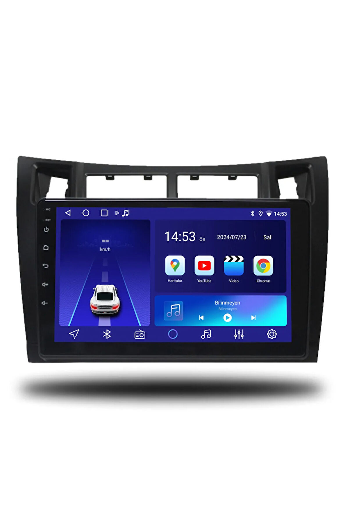 Toyota Yaris 2007-2011 Uyumlu Android Multimedya + CarPlay + 6gb ram + 128gb Hafıza