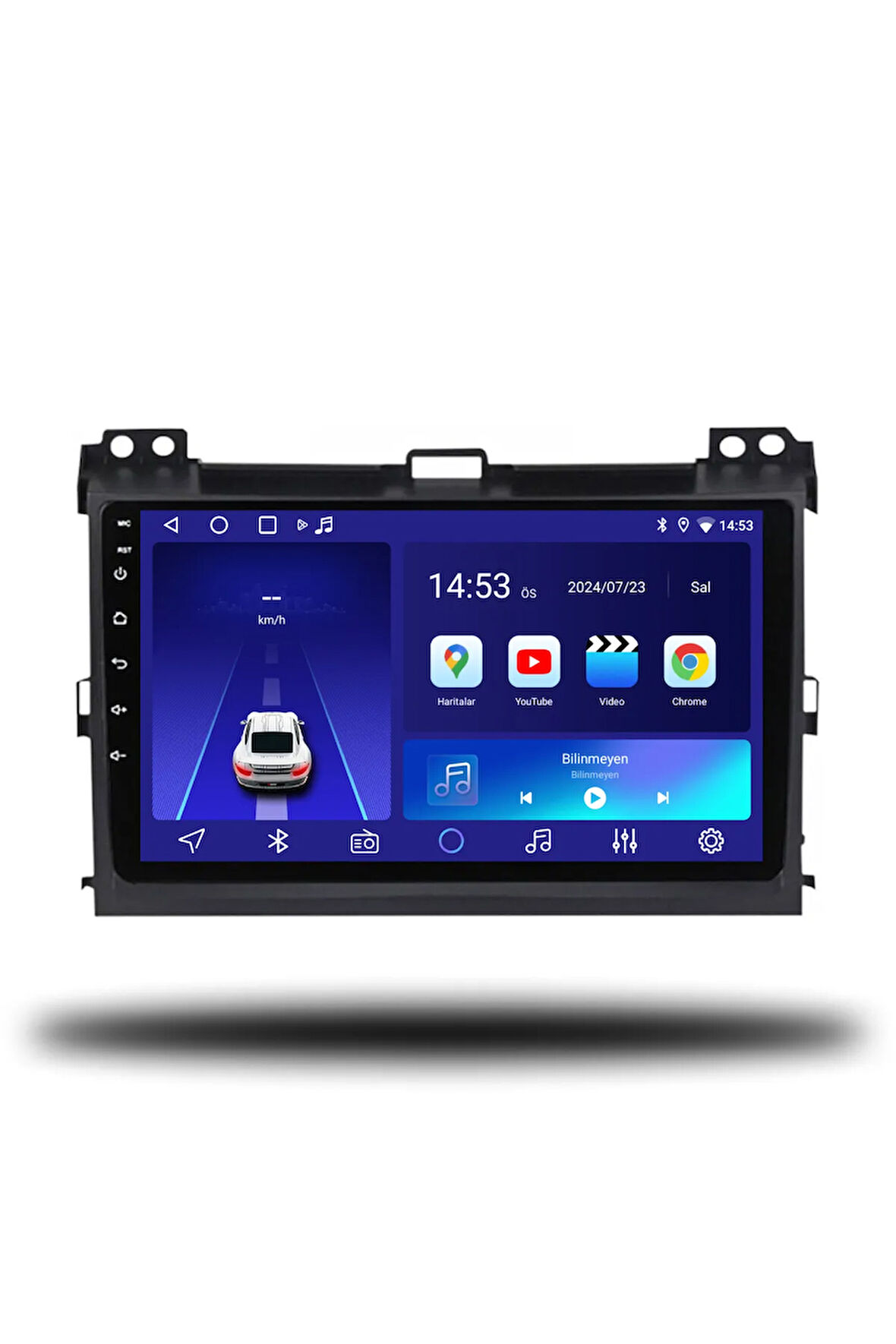 Toyota Land Cruiser Prado 2004-2009 Uyumlu Android Multimedya + CarPlay + 6gb ram + 128gb Hafıza