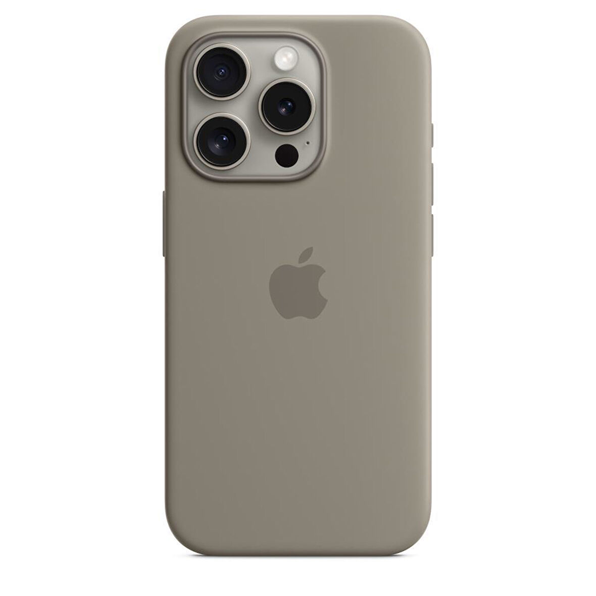 iPhone 15 Pro MagSafe Özellikli Silikon Kil Rengi Kılıf MT1E3ZM/A Teşhir