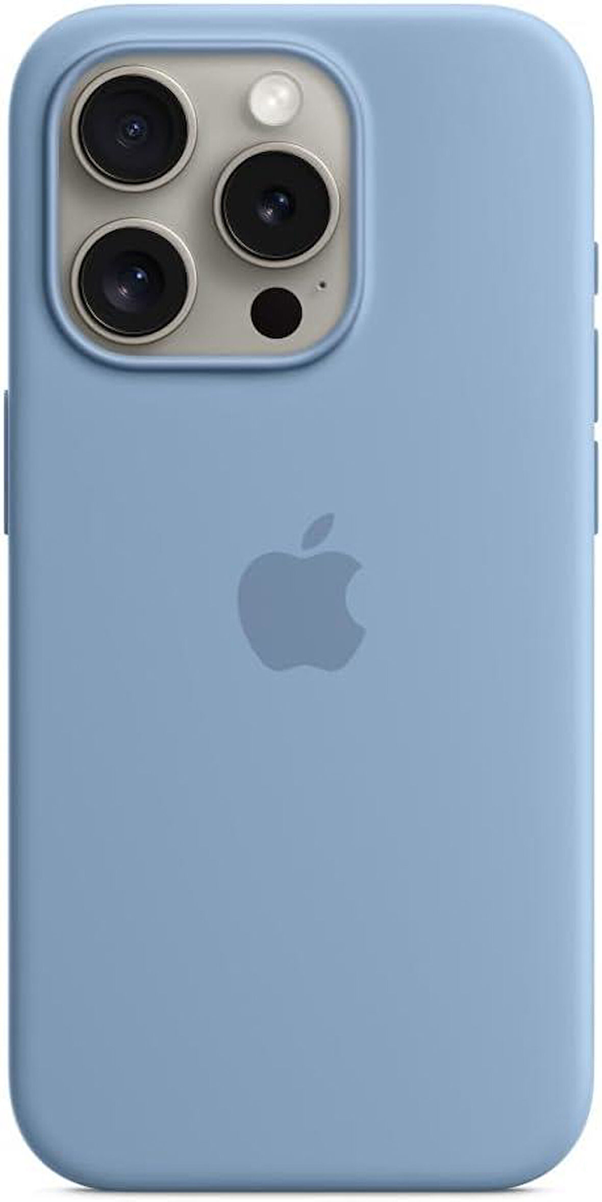 iPhone 15 Pro MagSafe Özellikli Silikon Buz Mavisi Kılıf MT1L3ZM/A