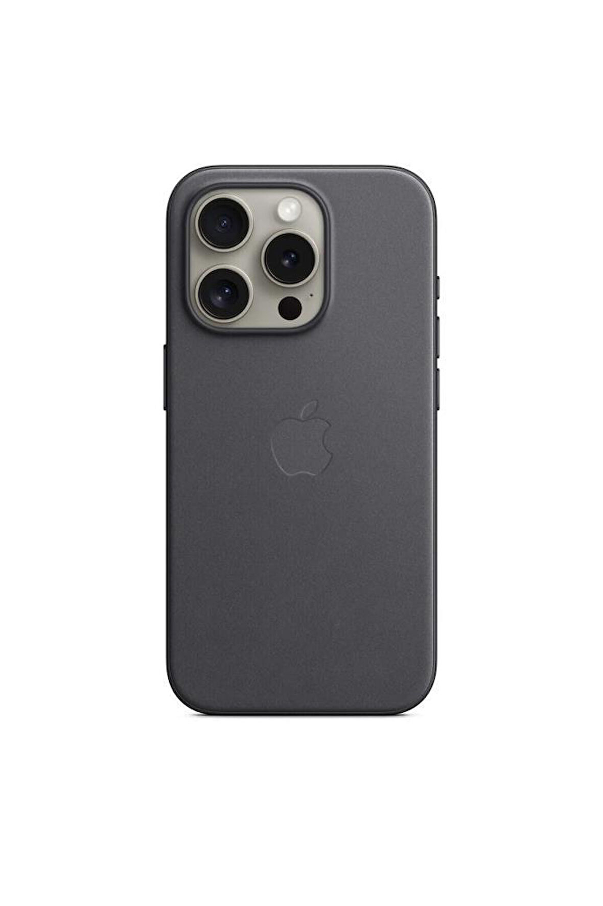 iPhone 15 Pro MagSafe Özellikli Mikro Dokuma Siyah Kılıf MT4H3ZM/A Teşhir