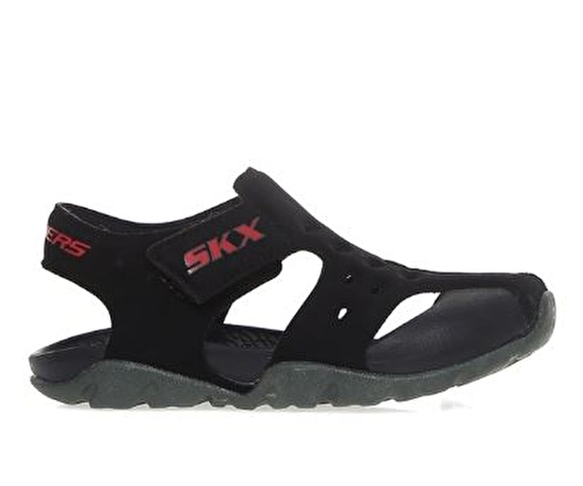 Skechers Side Wave Çocuk Sandalet 92330N BKCC SİYAH Ç-71