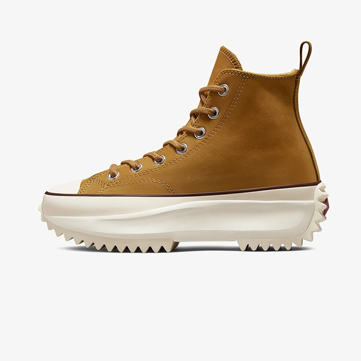 Converse 171666C Run Star Hike Hi Kadın Kahverengi Platform Sneaker Günlük Spor Ayakkabı