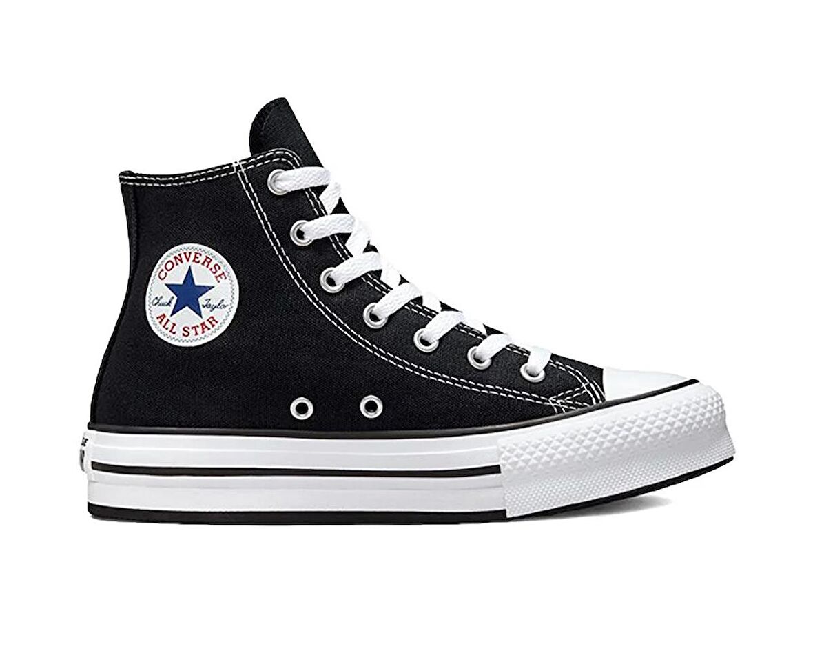 Converse Chuck Taylor All Star Eva Lift Canvas Platform Kadın Günlük Ayakkabı 272855C Siyah