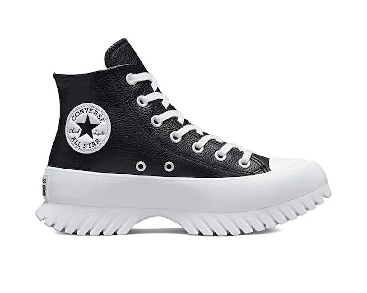 Converse Chuck Taylor All Star Platform Lugged Kadın Günlük Ayakkabı A03704C Siyah