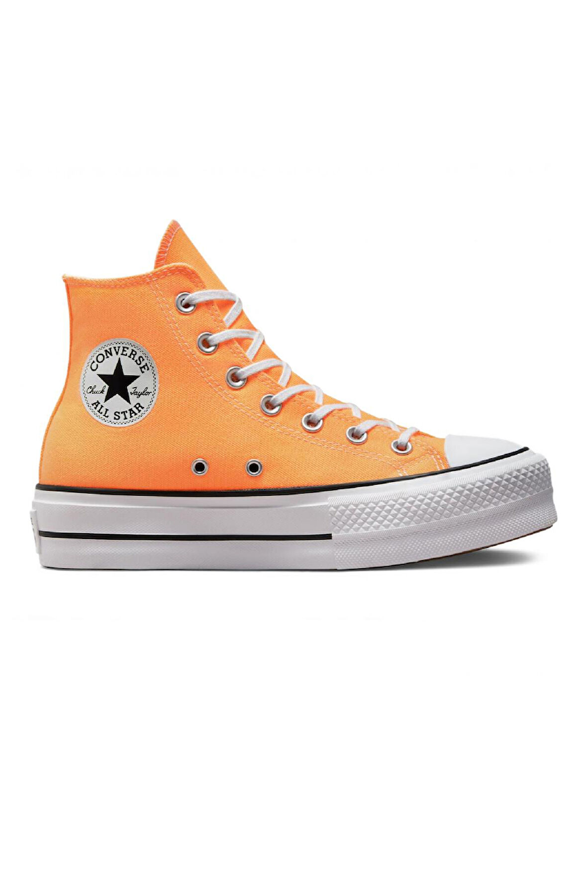 Converse A03052C Ctas Lift Hi Sneakers Turuncu Kadın Ayakkabı