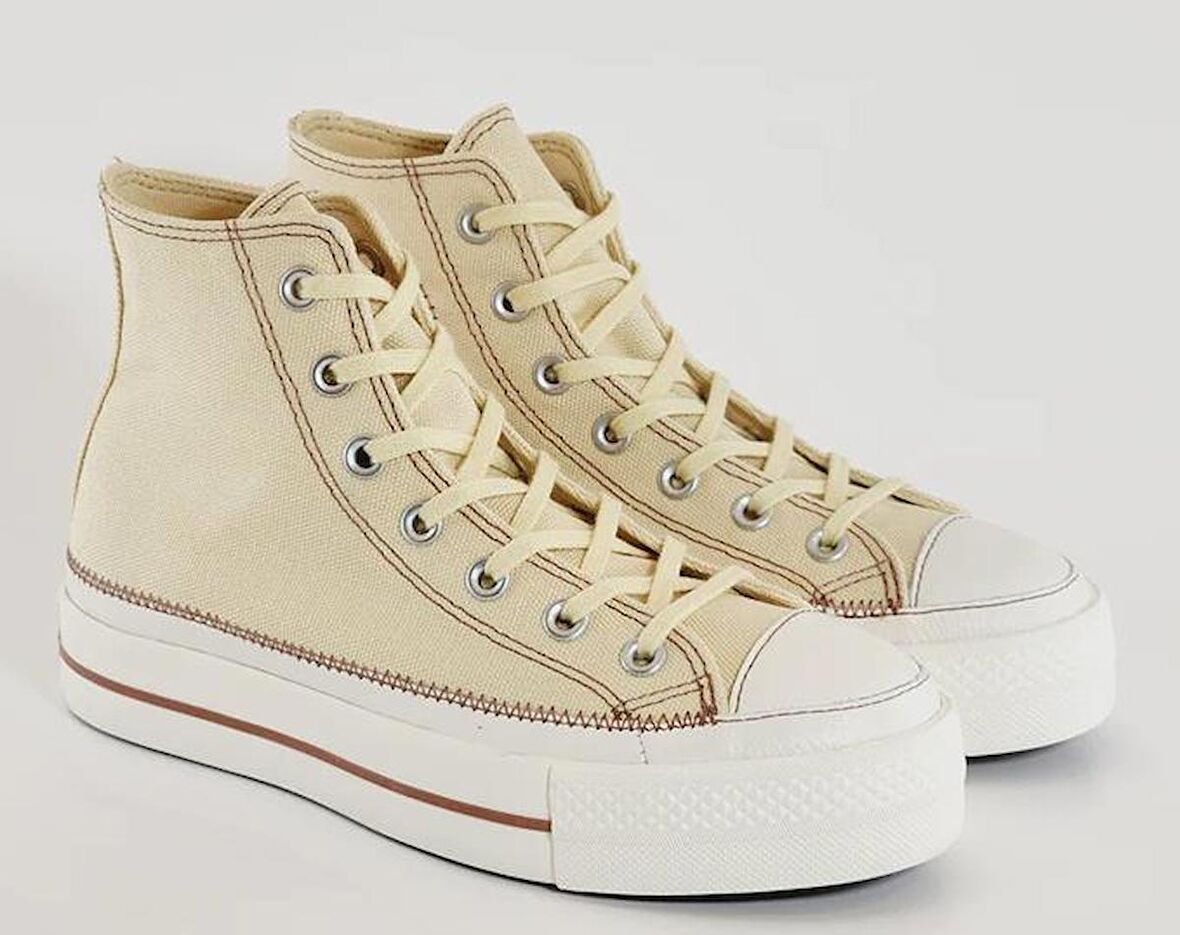 Converse Chuck Taylor All Star Platform Sarı Günlük Spor Ayakkabı