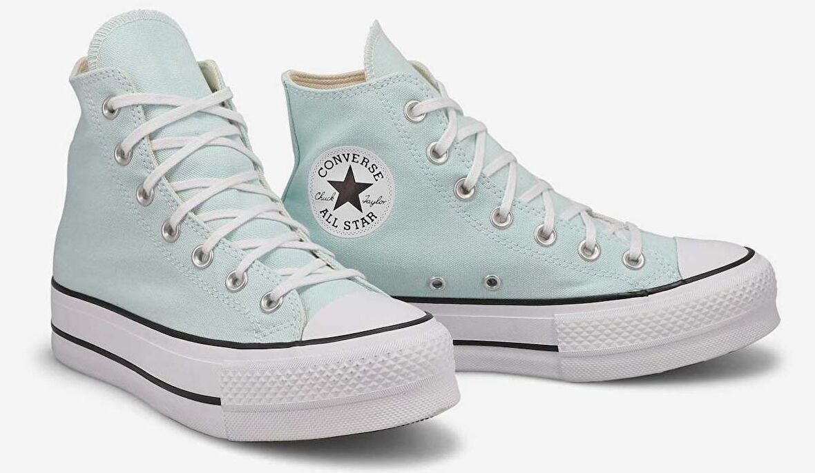 Converse Chuck Taylor All Star Unisex Su Yeşili Günlük Spor Ayakkabı 