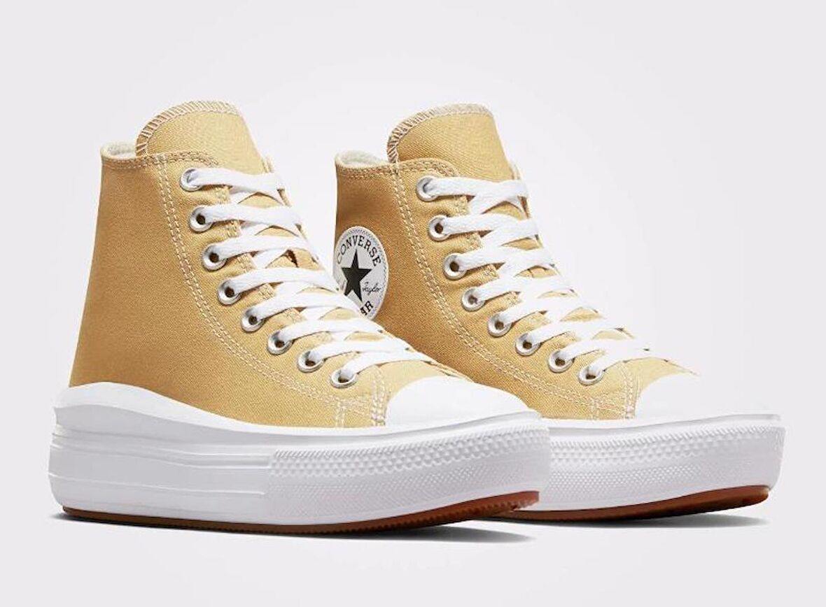 Converse Chuck Taylor All Star Move Sarı Günlük Spor Ayakkabı